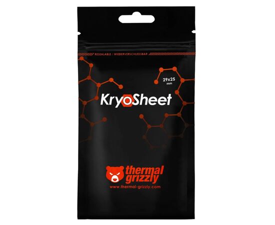 Термопрокладка Alphacool KryoSheet, thermal pad 29x25mm (TG-KS-29-25)