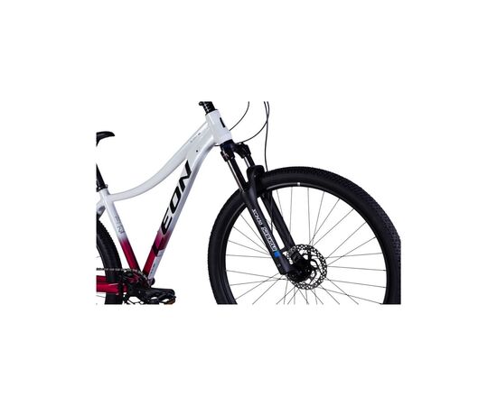 Велосипед Leon 27,5" XC LADY 75 HDD рама-16" AL 2025 білий з малиновим (OPS-LN-27,5-013), изображение 3 Велосипед Leon 27,5" XC LADY 75 HDD рама-16" AL 2025 білий з малиновим (OPS-LN-27,5-013), изображение 3