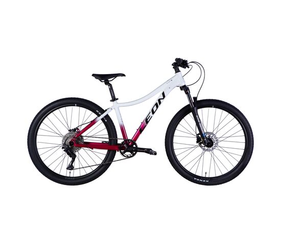 Велосипед Leon 27,5" XC LADY 75 HDD рама-16" AL 2025 білий з малиновим (OPS-LN-27,5-013)