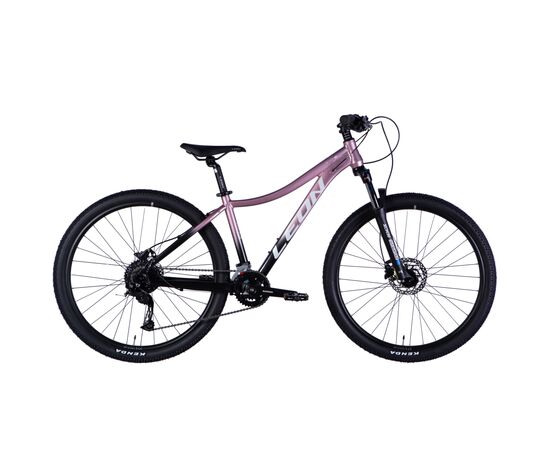 Велосипед Leon 27,5" XC LADY 80 HDD рама-16" AL 2025 рожевий з чорним (OPS-LN-27,5-009)