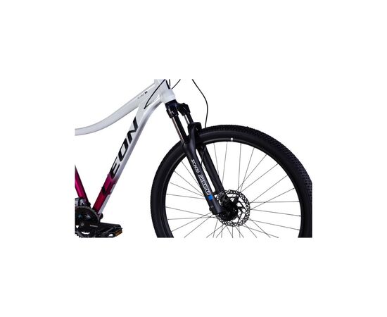 Велосипед Leon 27,5" XC LADY 80 HDD рама-18" AL 2025 білий з малиновим (OPS-LN-27,5-007), изображение 3 Велосипед Leon 27,5" XC LADY 80 HDD рама-18" AL 2025 білий з малиновим (OPS-LN-27,5-007), изображение 3