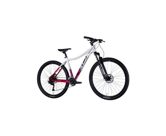 Велосипед Leon 27,5" XC LADY 80 HDD рама-18" AL 2025 білий з малиновим (OPS-LN-27,5-007), изображение 5 Велосипед Leon 27,5" XC LADY 80 HDD рама-18" AL 2025 білий з малиновим (OPS-LN-27,5-007), изображение 5