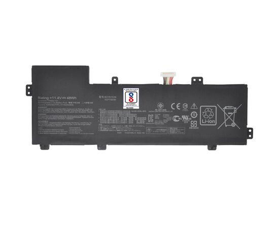 Акумулятор до ноутбука Asus ZenBook UX510 B31N1534, 4240mAh (48Wh), 3cell, 11.4V, Li-ion AlSoft (A71091)
