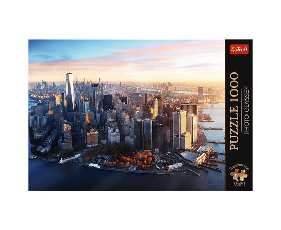 Пазл Trefl Premium Манхэттен, Нью-Йорк 1000 элементов (5900511108286), изображение 2 Пазл Trefl Premium Манхэттен, Нью-Йорк 1000 элементов (5900511108286), изображение 2