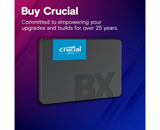 Накопичувач SSD 2.5" 4TB Micron (CT4000BX500SSD1), зображення 6 Накопичувач SSD 2.5" 4TB Micron (CT4000BX500SSD1), зображення 6