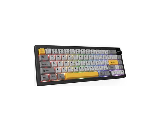 Клавіатура Ajazz AK650 Flying Fish Switch Black RGB USB/Wireless/Bluetooth UA Black (AK650-FF-BGY), зображення 3 Клавіатура Ajazz AK650 Flying Fish Switch Black RGB USB/Wireless/Bluetooth UA Black (AK650-FF-BGY), зображення 3
