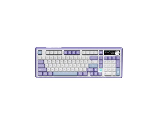 Клавиатура Ajazz AK980 Clear Sky Switch Purple RGB USB/Wireless/Bluetooth UA Purple (AK980-CS-PWB)