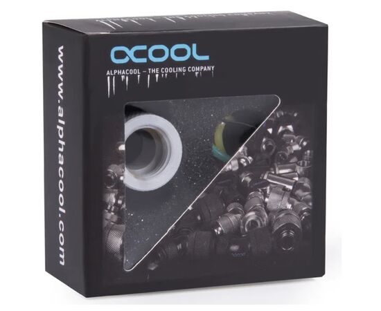 Фитинг для СЖО Alphacool Eiszapfen extension 10mm - - white (17488), изображение 3 Фитинг для СЖО Alphacool Eiszapfen extension 10mm - - white (17488), изображение 3