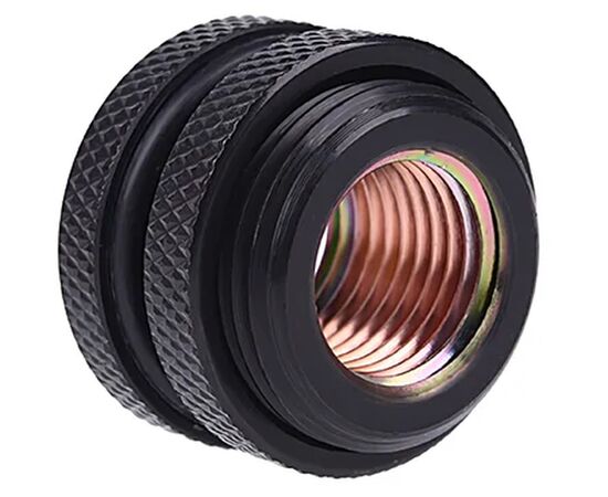 Фитинг для СЖО Alphacool HF bulkhead connector passthrough G1/4 - deep black (17069), изображение 2 Фитинг для СЖО Alphacool HF bulkhead connector passthrough G1/4 - deep black (17069), изображение 2
