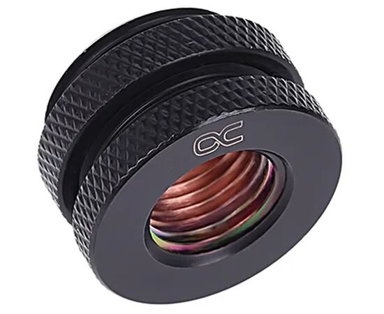 Фитинг для СЖО Alphacool HF bulkhead connector passthrough G1/4 - deep black (17069)