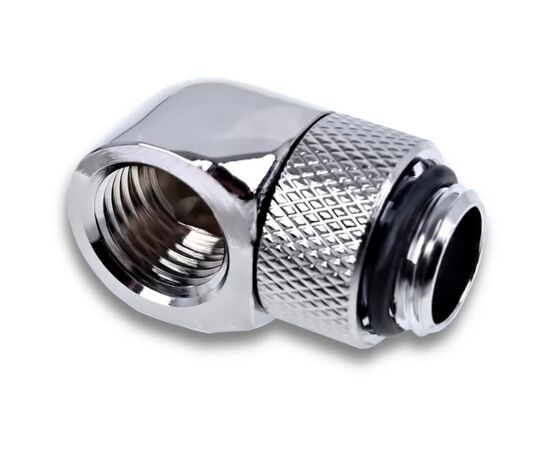 Фитинг для СЖО Alphacool Eiszapfen L-connector rotatable - 4pcs Set - Chrome (17616), изображение 3 Фитинг для СЖО Alphacool Eiszapfen L-connector rotatable - 4pcs Set - Chrome (17616), изображение 3