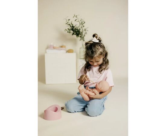 Игровой набор Smoby Ванна для пупса Беби Ньорс. Терракотовая пудра с аксессуарами, 42 см (7600220383), изображение 6 Игровой набор Smoby Ванна для пупса Беби Ньорс. Терракотовая пудра с аксессуарами, 42 см (7600220383), изображение 6