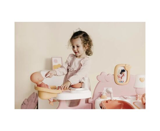Игровой набор Smoby Большой игровой центр Беби Ньорс. Терракотовая пудра. Комната малыша, 3 зоны, 23 аксессуара (7600220394), изображение 4 Игровой набор Smoby Большой игровой центр Беби Ньорс. Терракотовая пудра. Комната малыша, 3 зоны, 23 аксессуара (7600220394), изображение 4