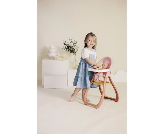 Игровой набор Smoby Стульчик Беби Ньорс. Терракотовая пудра для кормления, 2 аксес., 18 мес. (7600220388), изображение 6