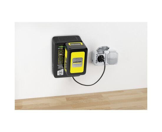Аккумулятор к электроинструменту Karcher 18 V 5 Ah, набор с быстрозарядным ЗУ (2.445-063.0), изображение 3 Аккумулятор к электроинструменту Karcher 18 V 5 Ah, набор с быстрозарядным ЗУ (2.445-063.0), изображение 3