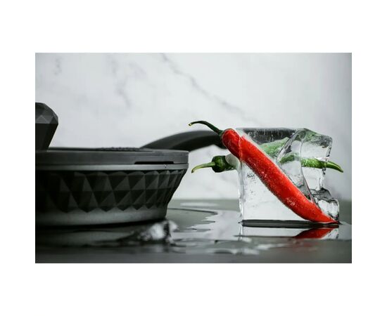 Сковорода Pepper Black Ice 28x5 см PR-6006 (110809), изображение 2 Сковорода Pepper Black Ice 28x5 см PR-6006 (110809), изображение 2