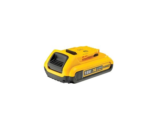 Аккумулятор к электроинструменту DeWALT 18 В, 2 Ач, время зарядки 30 мин, вес 0.4 кг (DCB183)