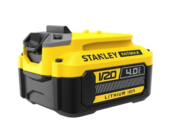 Аккумулятор к электроинструменту Stanley FatMax, 18 В, 4 Ач, время зарядки 60 мин, вес 0.69 кг (SFMCB204)