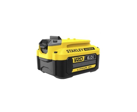 Аккумулятор к электроинструменту Stanley FatMax, 18 В, 6 Ач, время зарядки 90 мин, вес 0.93 кг (SFMCB206)