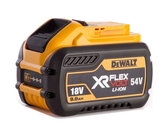 Аккумулятор к электроинструменту DeWALT 18 В/54 В, 9 Ah/3 Ah, 1.46 кг (DCB547)