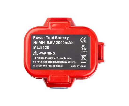 Аккумулятор к электроинструменту PowerPlant для MAKITA 9.6V 2.0Ah Ni-MH (192019-4) (TB920921), изображение 2 Аккумулятор к электроинструменту PowerPlant для MAKITA 9.6V 2.0Ah Ni-MH (192019-4) (TB920921), изображение 2