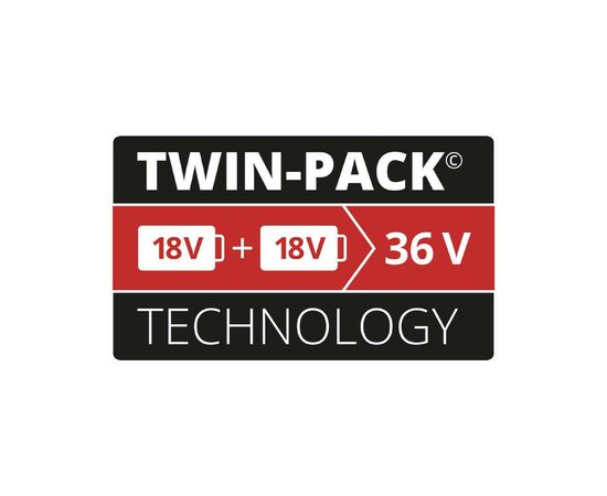 Аккумулятор к электроинструменту Einhell 18V PXC Twinpack, 18V, 5.2Ah, 2 шт (4511526), зображення 6 Аккумулятор к электроинструменту Einhell 18V PXC Twinpack, 18V, 5.2Ah, 2 шт (4511526), зображення 6