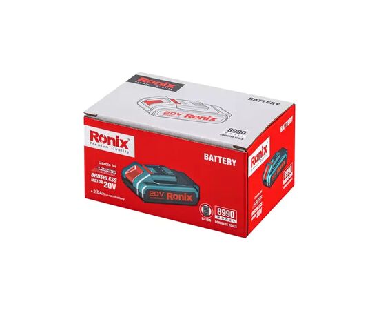 Аккумулятор к электроинструменту Ronix 2Ah (8990), изображение 10 Аккумулятор к электроинструменту Ronix 2Ah (8990), изображение 10