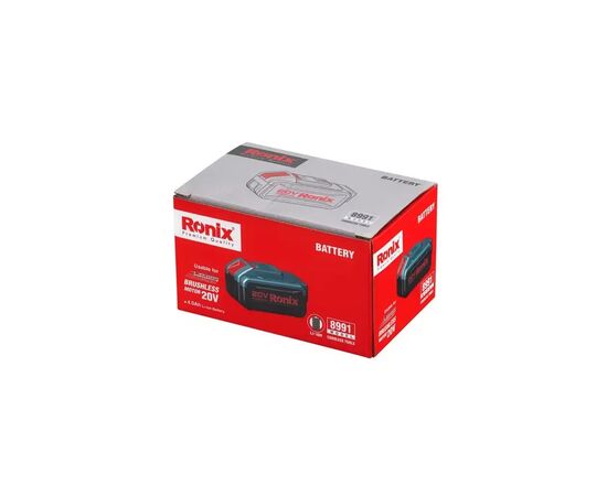 Аккумулятор к электроинструменту Ronix 4Ah (8991), изображение 9 Аккумулятор к электроинструменту Ronix 4Ah (8991), изображение 9