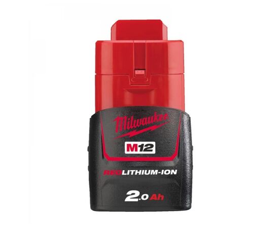 Аккумулятор к электроинструменту Milwaukee Li-Ion M12 B2, 2Ah (4932430064)