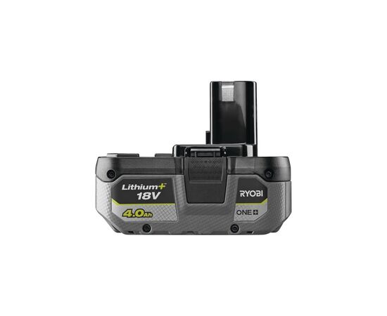 Аккумулятор к электроинструменту Ryobi ONE+ RB1840X 18V, 4Ah, 0.7кг (unpacked) (5133005053UNP), изображение 6 Аккумулятор к электроинструменту Ryobi ONE+ RB1840X 18V, 4Ah, 0.7кг (unpacked) (5133005053UNP), изображение 6