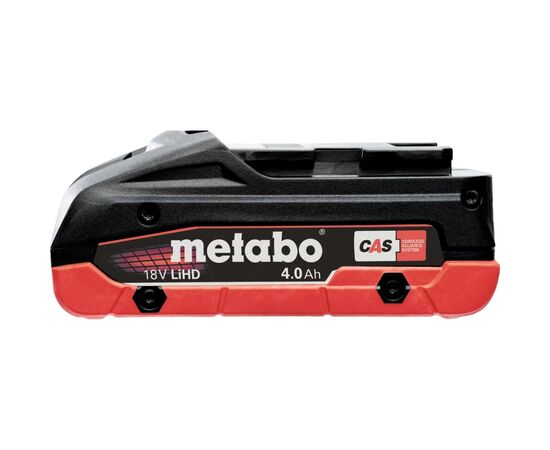 Аккумулятор к электроинструменту Metabo LIHD 18V, 4Ah, 0.58кг (625367000), изображение 2 Аккумулятор к электроинструменту Metabo LIHD 18V, 4Ah, 0.58кг (625367000), изображение 2