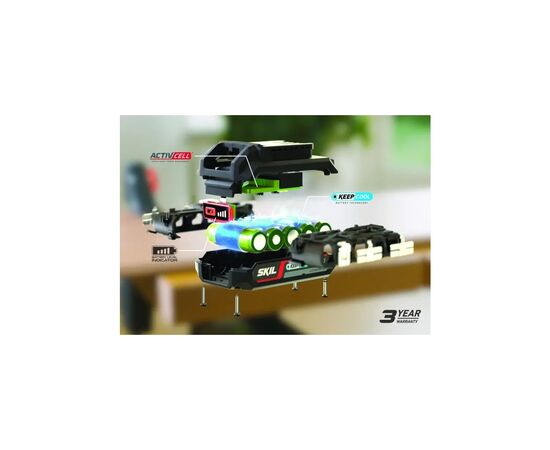 Аккумулятор к электроинструменту Skil BR1E3105 AA, 5,0 Ah (11072600401), изображение 4 Аккумулятор к электроинструменту Skil BR1E3105 AA, 5,0 Ah (11072600401), изображение 4