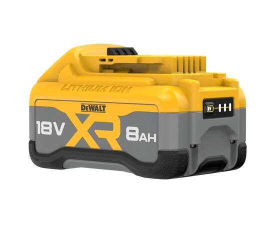 Аккумулятор к электроинструменту DeWALT 18 В XR Li-lon 8Ah, 0.95 кг (DCB1880), изображение 4 Аккумулятор к электроинструменту DeWALT 18 В XR Li-lon 8Ah, 0.95 кг (DCB1880), изображение 4