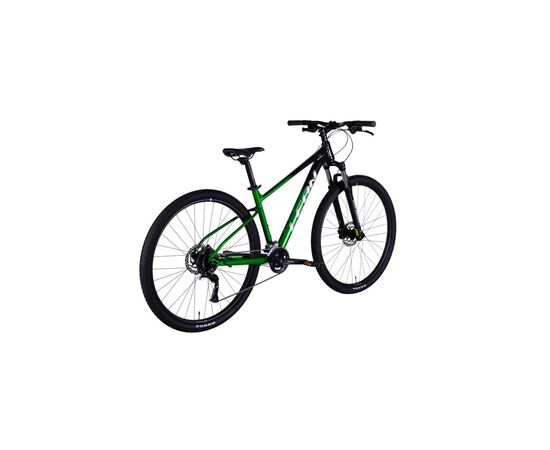 Велосипед Leon 29" TN 80 HDD рама-17" AL 2025 чорний з зеленим (OPS-LN-29-233), изображение 3 Велосипед Leon 29" TN 80 HDD рама-17" AL 2025 чорний з зеленим (OPS-LN-29-233), изображение 3