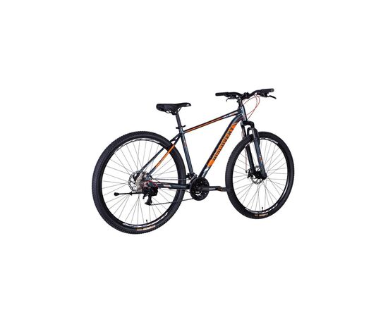 Велосипед Discovery 29" BASTION DD рама-21" AL 2025 сіро-помаранчевий (OPS-DIS-29-208), изображение 6 Велосипед Discovery 29" BASTION DD рама-21" AL 2025 сіро-помаранчевий (OPS-DIS-29-208), изображение 6
