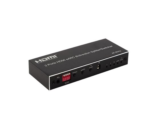 Разветвитель PowerPlant 2 Ports HDMI eARC (CA914906), изображение 2 Разветвитель PowerPlant 2 Ports HDMI eARC (CA914906), изображение 2