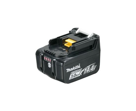 Акумулятор до електроінструменту Makita BL1430B (Li-Ion, 14В, 3Ач, індикація заряду) (632G20-4)