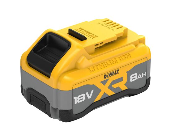 Аккумулятор к электроинструменту DeWALT 18 В XR Li-lon 8Ah, 0.95 кг (DCB1880), изображение 5 Аккумулятор к электроинструменту DeWALT 18 В XR Li-lon 8Ah, 0.95 кг (DCB1880), изображение 5