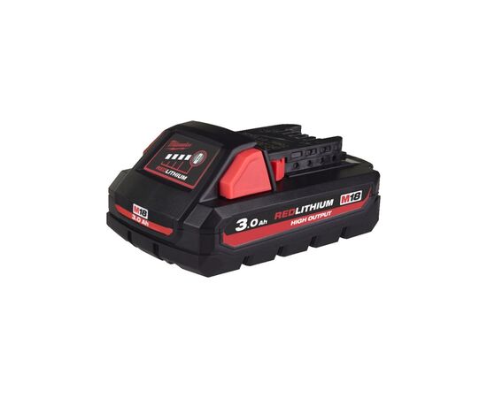 Аккумулятор к электроинструменту Milwaukee Li-Ion HIGH OUTPUT, M18 HB3, 3Ah (4932471069), изображение 2 Аккумулятор к электроинструменту Milwaukee Li-Ion HIGH OUTPUT, M18 HB3, 3Ah (4932471069), изображение 2