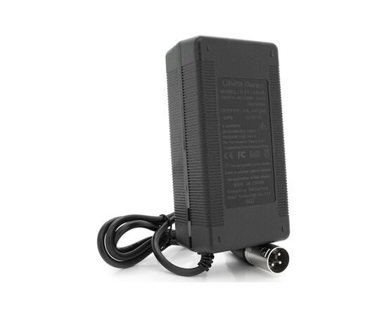 Сетевое зарядное устройство для АКБ Voltronic LiFePO4 12V (14.6V), 4S,8A (YT-SJT-1468-XLR), изображение 3 Сетевое зарядное устройство для АКБ Voltronic LiFePO4 12V (14.6V), 4S,8A (YT-SJT-1468-XLR), изображение 3