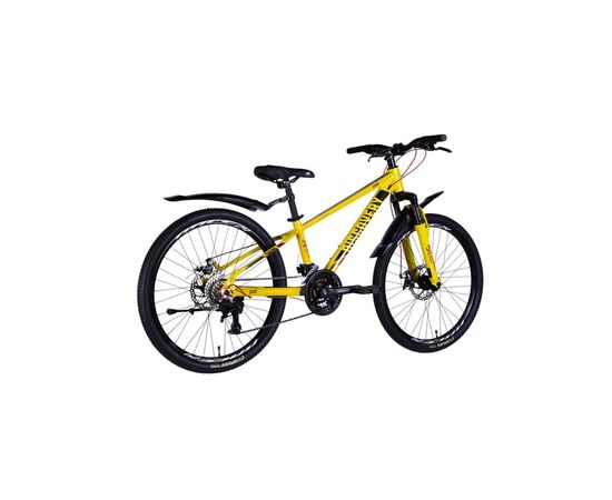 Велосипед Discovery 24" QUBE DD рама-11,5" AL 2025 жовто-чорний (OPS-DIS-24-334), изображение 5 Велосипед Discovery 24" QUBE DD рама-11,5" AL 2025 жовто-чорний (OPS-DIS-24-334), изображение 5