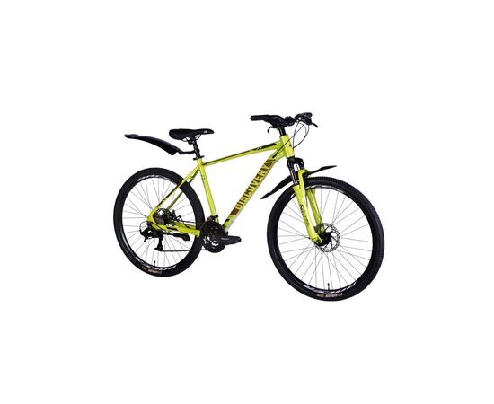 Велосипед Discovery 26" BASTION DD рама-18" AL 2025 жовтий (OPS-DIS-26-622), изображение 6 Велосипед Discovery 26" BASTION DD рама-18" AL 2025 жовтий (OPS-DIS-26-622), изображение 6