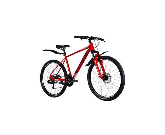 Велосипед Discovery 26" BASTION DD рама-18" AL 2025 червоно-чорний (OPS-DIS-26-619), изображение 6 Велосипед Discovery 26" BASTION DD рама-18" AL 2025 червоно-чорний (OPS-DIS-26-619), изображение 6