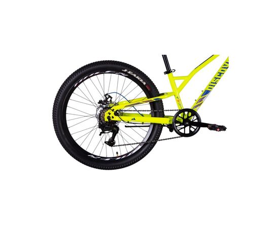 Велосипед Discovery 24" FLINT DD рама-12" ST 2025 жовто-синій (OPS-DIS-24-360), изображение 3 Велосипед Discovery 24" FLINT DD рама-12" ST 2025 жовто-синій (OPS-DIS-24-360), изображение 3