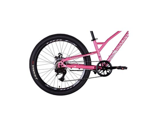 Велосипед Discovery 24" FLINT DD рама-12" ST 2025 рожево-білий (OPS-DIS-24-361), изображение 4 Велосипед Discovery 24" FLINT DD рама-12" ST 2025 рожево-білий (OPS-DIS-24-361), изображение 4