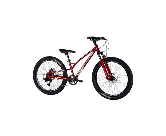 Велосипед Discovery 24" FLINT DD рама-12" ST 2025 червоний (OPS-DIS-24-362), зображення 4 Велосипед Discovery 24" FLINT DD рама-12" ST 2025 червоний (OPS-DIS-24-362), зображення 4