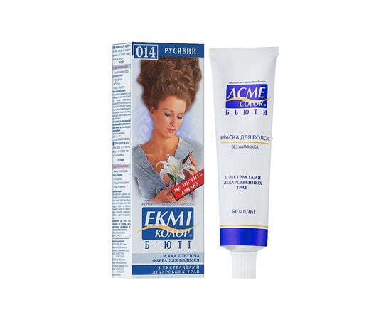 Фарба для волосся Acme Color Beauty Phyto 014 - Русявий (4820000300322), зображення 6