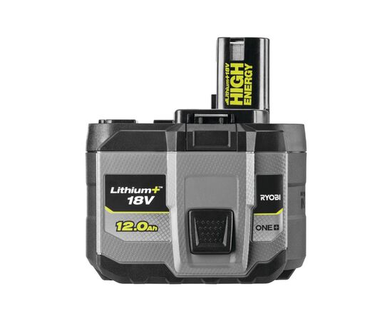 Аккумулятор к электроинструменту Ryobi ONE+ RB18120T High Energy Lithium+, 18V, 12Ah, 1.7кг (5133006265), изображение 3 Аккумулятор к электроинструменту Ryobi ONE+ RB18120T High Energy Lithium+, 18V, 12Ah, 1.7кг (5133006265), изображение 3