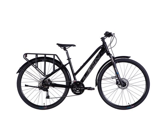 Велосипед Leon 28" TG 70 WOMAN HDD рама-16" AL 2025 чорний (OPS-LN-29-254)