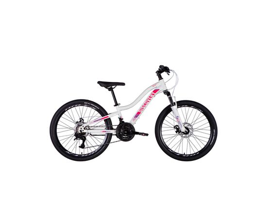 Велосипед Discovery 24" KELLY DD рама-11" ST 2025 біло-рожевий (OPS-DIS-24-363)
